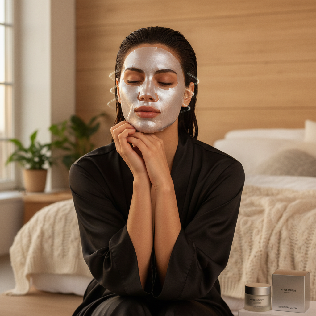 Mirror Finish Sheet Mask – Silver Dew