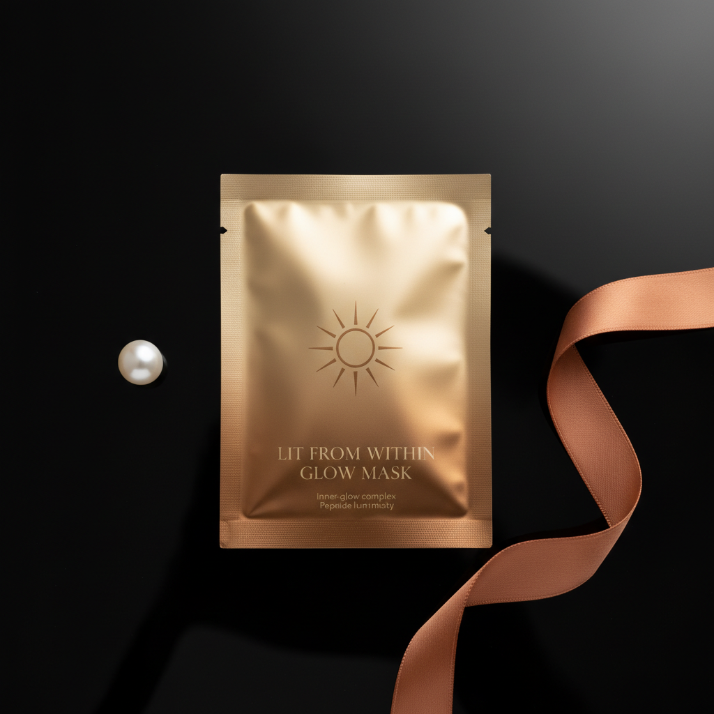 Lit From Within Glow Mask – Champagne Veil