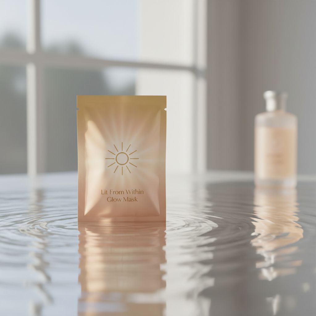 Lit From Within Glow Mask – Soft Prism